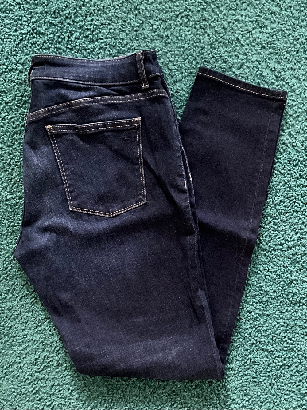 DL1961 Women's Dark Indigo Skinny Jeans